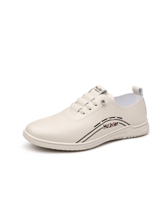 Мужские низкие кеды бежевые, цвет Beige Mulinsen