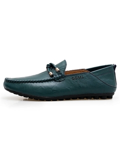 Голубые Мокасины мужские, цвет Blue Qiandongmeili