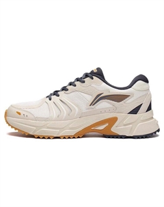 ЛиНинг Пик Ап Зе Лайт Дышащие Прочные Низкие Беговые Кроссовки Мужские Экрю Li-ning