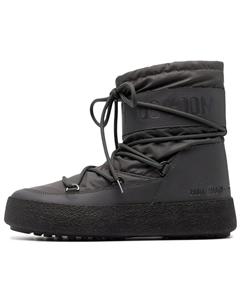 Короткие зимние ботинки Men's Black Moon boot