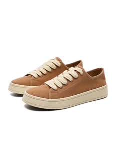 Износостойкие легкие дышащие лоу-топ скейтбордские кроссовки мужские коричневые, цвет Brown Cat seven seeks