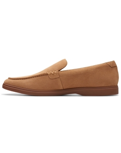 Классические лоферы мужские светло-коричневые/умбра, Light Umber 261762017 Clarks