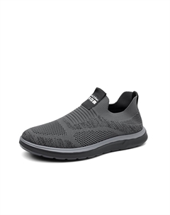 Амортизирующие устойчивые к истиранию дышащие легкие с хорошим отскоком низкие кессуальные мужские кроссовки серые, цвет Gray Mulinsen