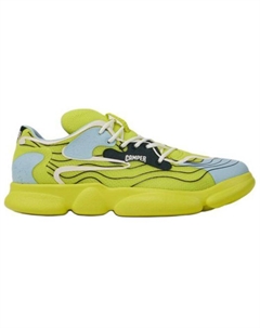 Камуфляжные противоскользящие износостойкие низкие повседневные туфли мужские желтые Camper