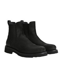 Челси ботинки мужские черные Woolrich