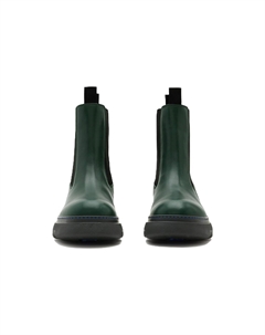 Челси бурберри на кожаной подошве Burberry