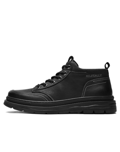 Рабочие ботинки мужские Mid Top Black Hla