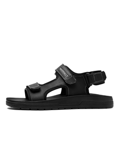 Пляжные сандалии мужские черно-серые Hla