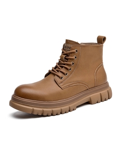 Большие желтые ботинки короткие мартинсы 2,9 см мужские, цвет Yellow Aokang