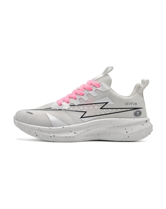Унисекс кроссовки низкие черно-белые с розовыми шнурками, цвет White (Pink Shoelace) 7 sevfun