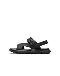 Пляжные сандалии мужские черные, цвет Black Red dragonfly