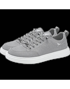 Мужские лоу-топ скейтборд кроссовки серые, цвет Gray Red dragonfly