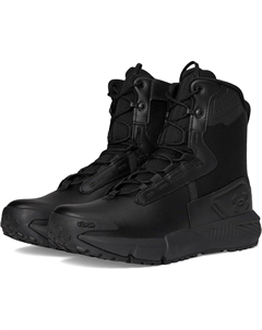 Ботинки Waterproof Charged Valsetz Zip, цвет Black/Black/Jet Gray Under armour