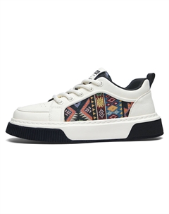 Кроссовки Air Force One Series Low Top для скейтбординга мужские бело-голубые + носки премиум-бренда O'Connor 1 пара, цвет White Blue+O'Connor Premium Brand Socks 1 Pack Aokang