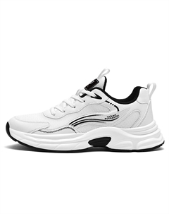 Мужские белые дышащие низкие повседневные кроссовки устойчивые к истиранию, цвет White Urban authentic