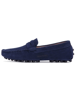 Голубые Мокасины мужские, цвет Blue Ximo bull
