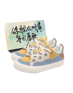 Мужские низкие скейтерские кроссовки Haze Blue с коробкой, цвет Haze Blue+Shoe Box Jimixiong