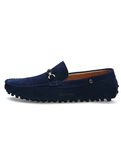 Голубые Мокасины мужские, цвет Blue Ximo bull