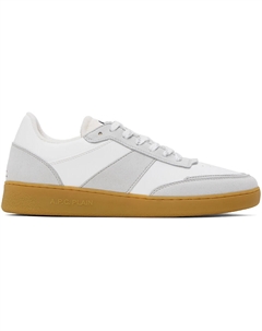 Кроссовки Plain, белый/светло-серый/коричневый A.p.c.