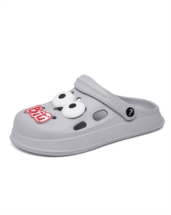 Клоги мужские серые, цвет Gray Tonybear