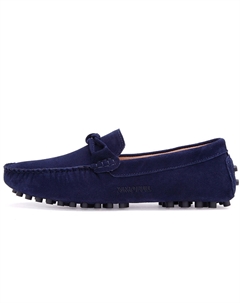 Мокасины мужские — тёмно-синие, цвет Dark Blue Ximo bull