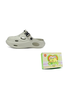 Клоги мужские оливково-зеленые, цвет Olive Green Budding bear