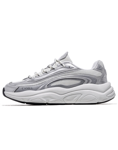 Антискользящие и износостойкие низкие походные ботинки мужские серебристые, цвет Silver Camel