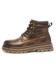 Мужские желто-коричневые ботинки Martin всесезонные, цвет Brown[All-Season] Dunnu