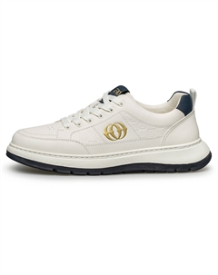 Абразивостойкие легкие дышащие низкие повседневные туфли для мужчин с эффектом увеличения роста белые, цвет White Zro