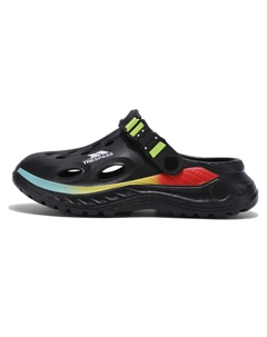 Мужские противоскользящие тапочки с закрытым носком EVA черные, цвет Black Trespass