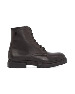 Удобные кожаные треккинговые ботинки, коричневый Tommy hilfiger