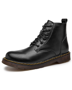 Мужские ботинки Martin черные с черной флисовой подкладкой, цвет Black Fleece-Lined Dunnu