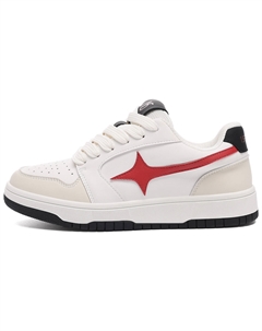 Дышащие и легкие низкие скейтерские кроссовки Unisex Black - Strawberry Milk, цвет Strawberry Milk 15 mins