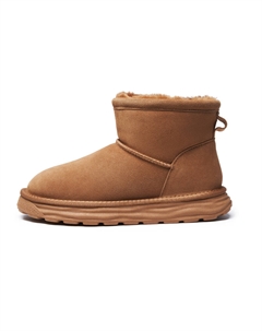 Тёплые противоскользящие короткие зимние ботинки мужские Camel, цвет Camel Aokang