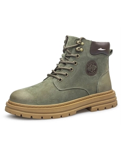 Зеленые утепленные ботинки Short Martin Unisex, цвет Green Insulated Shoes Kuding