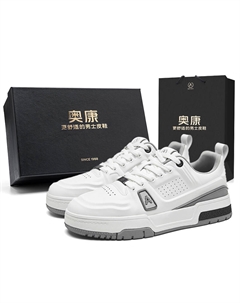 Кроссовки Air Force One Series Low top Skateboard мужские фантомно-серые, цвет Phantom Gray[Box Included] Aokang