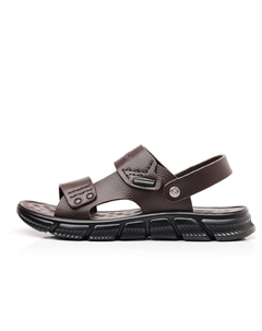 Мужские пляжные сандалии коричневые, цвет Brown Aokang