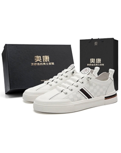 Антискользящие износостойкие дышащие повседневные низкие туфли для мужчин с эффектом увеличения роста в коробке черные, цвет Black[Box] Aokang