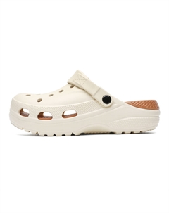 Клоги унисекс бежево-коричневые, цвет Beige Brown King jinmai