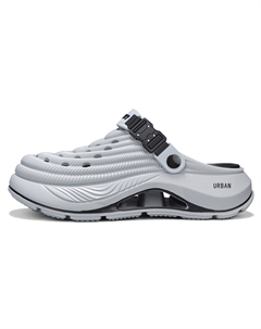 Клоги унисекс серые, цвет Gray Urban authentic