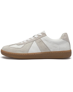 Мужские низкие скейтерские кеды белые, цвет White Mulinsen