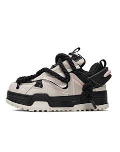 Вопросы и ответы Абразивостойкие легкие низкие повседневные туфли на платформе унисекс черный светло-розовый, цвет Black Light Pink Q-and