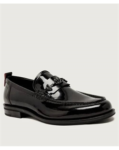 Кожаные лоферы Varian, черный Hugo