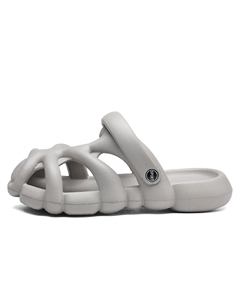 Клоги мужские серые, цвет Gray Hong kong meng