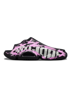 Лининг BadFive SLIDE OG противоскользящие износостойкие шлепанцы мужские розовые, цвет Pink Li-ning