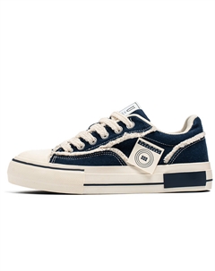 Стойкие к истиранию легкие дышащие низкие скейтбордские кроссовки для мужчин с эффектом увеличения роста - темно-синие, цвет Dark Blue Urban authentic