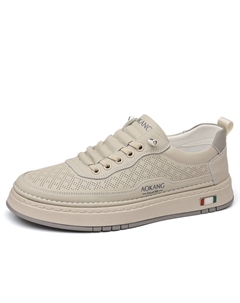 Мужские низкие скейтерские кроссовки абрикос, цвет Apricot Aokang