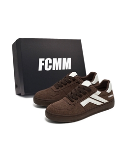 Мужские лоу-топ скейтборд кроссовки коричневые, цвет Brown Fcmm