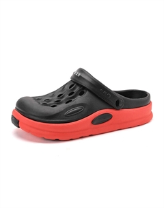 Клоги мужские черно-красные, цвет Black Red Urban authentic