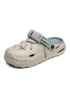 Клоги унисекс серо-голубые, цвет Gray Blue King jinmai